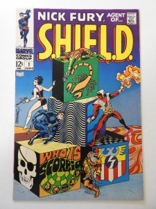 Nick Fury, Agent of SHIELD #1 (1968) FN Condition!