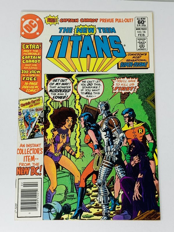 The New Teen Titans #16 (1982) RA1