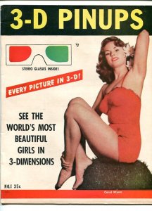 3-D PIN-UPS #1-1953-EKBERG-CRAIN-SOUTHERN STATES PEDIGREE-vf