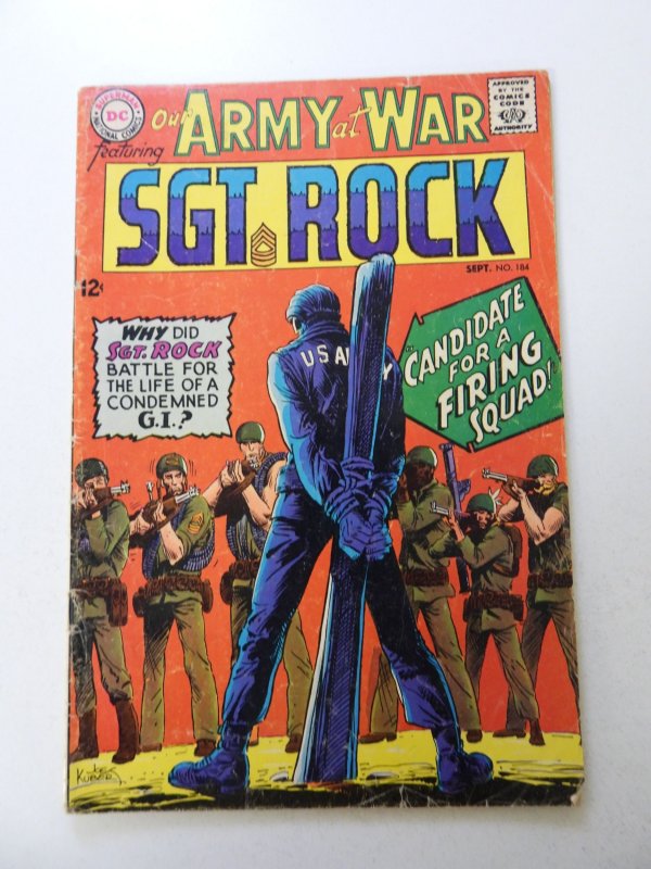 Our Army at War #184 (1967) VG condition