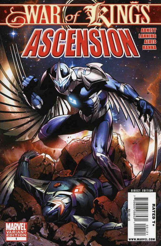 War of Kings: Ascension #1A VF ; Marvel | Darkhawk Abnett Lanning