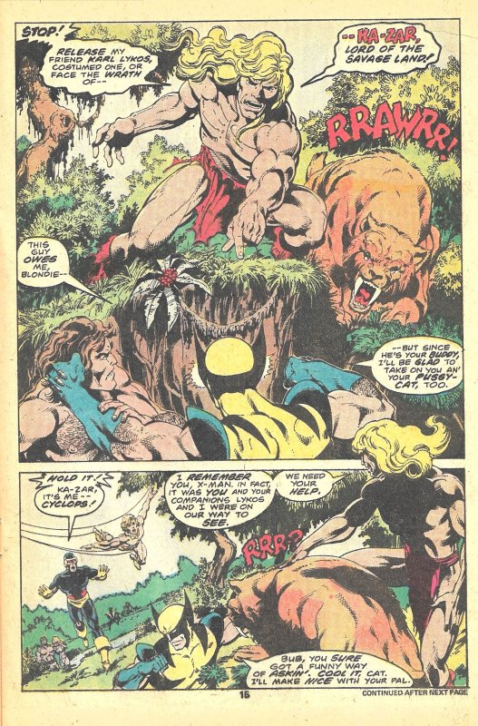 X-MEN #115 (Nov1978) 8.0 VF Chris Claremont! John Byrne! Terry Austin! KA-ZAR!