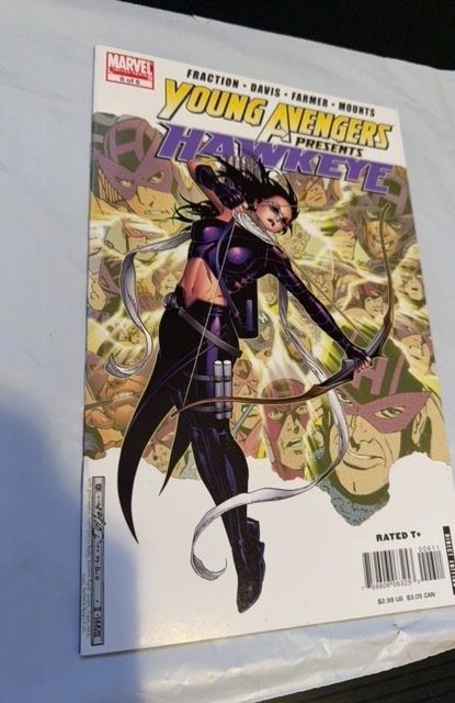Young Avengers Presents #6, 1st Clint Barton/Kate Bishop Meeting