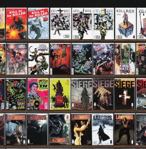 Huge Lot 150+ Comics with Lazarus, Justice League United & More!