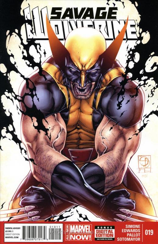 Savage Wolverine #19 VF; Marvel | save on shipping - details inside