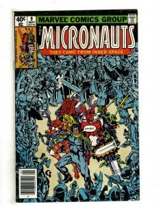 12 The Micronauts Marvel Comics # 1 2 3 4 5 6 7 8 910 11 12 Inner Space J507