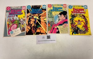 4 Legion of Superheroes DC Comics Books Annuals # 1 2 3 Special 1 79 JW18