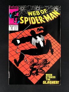 Web Of Spider-Man #37 NM- Slasher Strikes! No Barcode