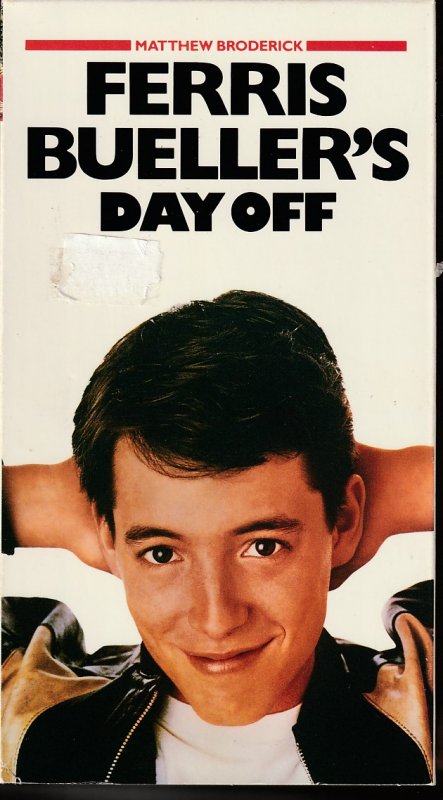 Ferris Bueller’s Day Off VHS  Matthew Broderick's Breakout Film !