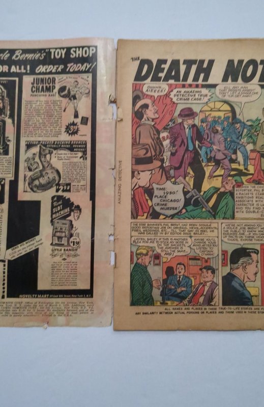 Amazing Detective Cases #9 (1951) Good 2.0
