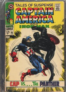 Tales of Suspense #98 (1968) Captain America [Key Issue]