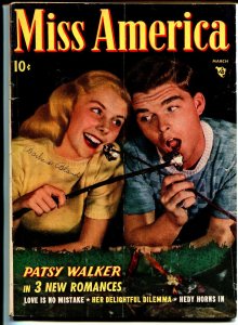 Miss America Vol. 7 #8 1948-Timely-Patsy Walker-comics-Marshmallow-fashion-VG-