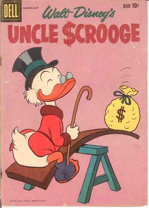 UNCLE SCROOGE 29 GOOD    Mar.-May 1960 COMICS BOOK
