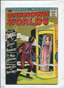 UNKNOWN WORLDS #36 (5.0) THRILLS OF MYSTERY 1964