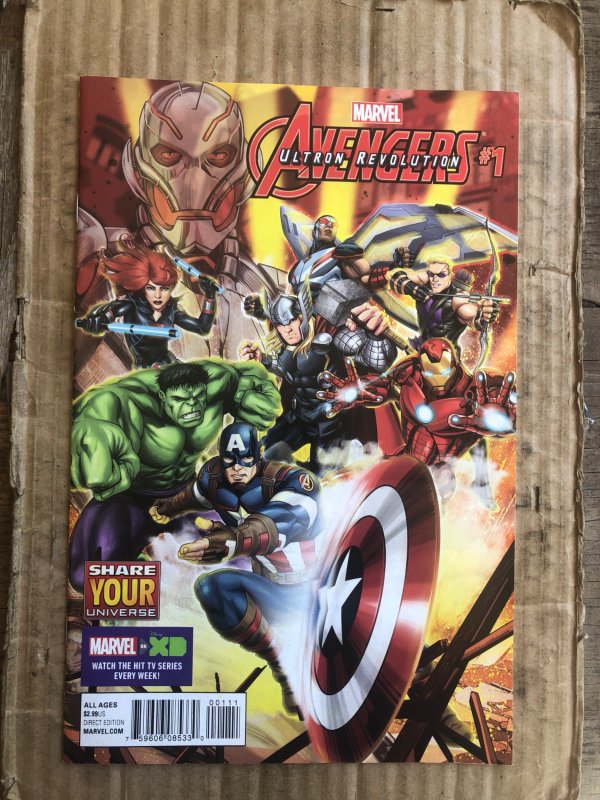 Marvel Universe Avengers: Ultron Revolution #1 (2016)