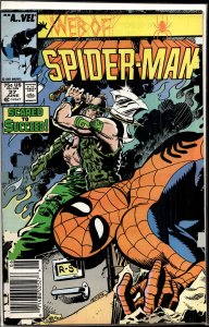 Web of Spider-Man #27 Newsstand Edition (1987) Spider-Man