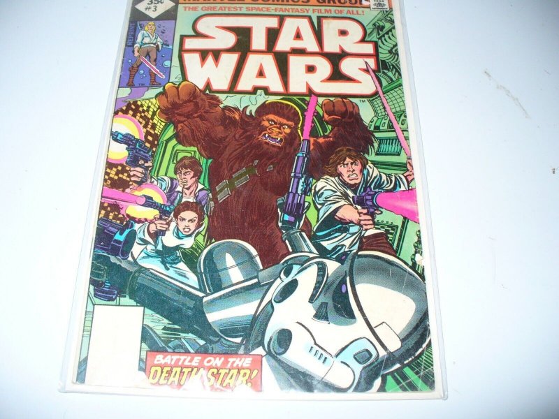 Star Wars #3 1977 35c cover! Reprint issue