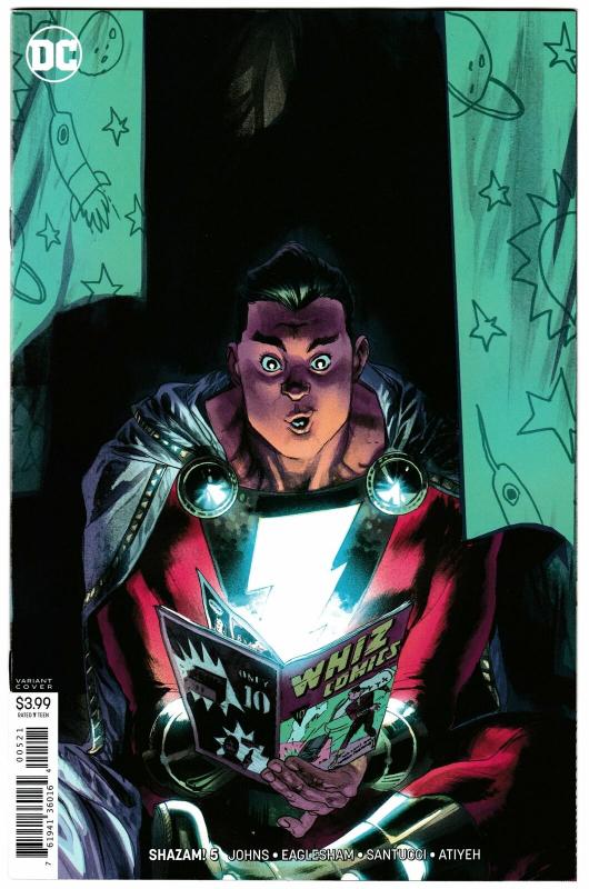 Shazam #5 Variant Cvr (DC, 2019) NM