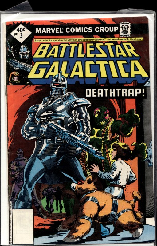 Battlestar Galactica #3 Whitman Cover (1979) Battlestar Galactica