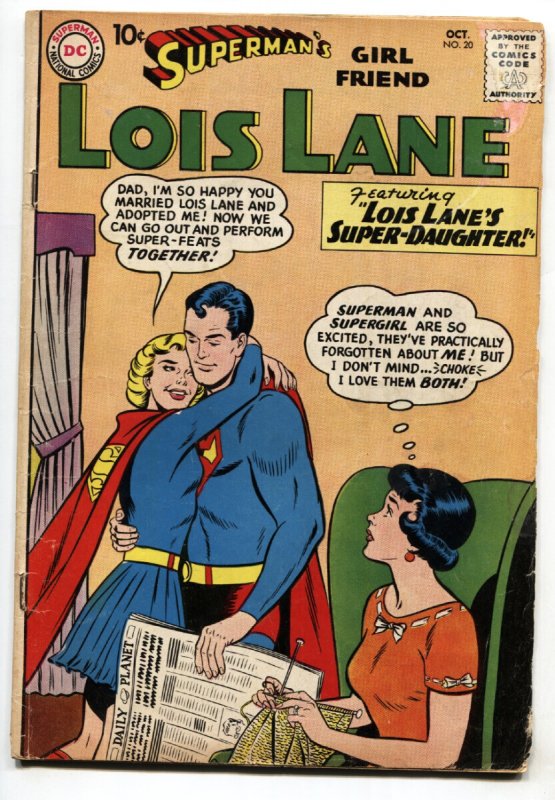 Superman's Girl Friend Lois Lane #20 - 1960 - DC - VG- - comic book