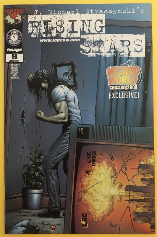 RISING STARS 9 WIZARD WORLD CHICAGO CON COVER 2000