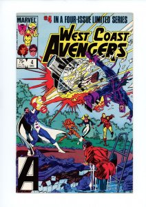 WEST COAST AVENGERS #4 - DIRECT EDITION (1984) 