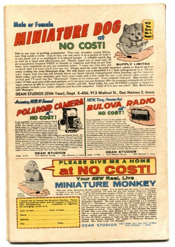 Space Adventures #47 1962- Charlton sci-fi comic VG 