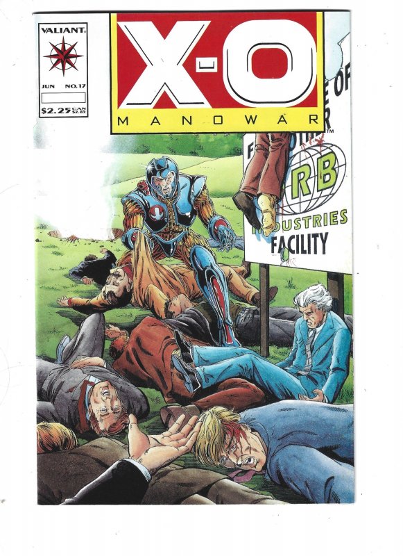 X-O Manowar #14 through 21 (1993)