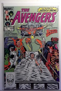 Avengers #240 1984 Marvel 9.0 Spider-Woman Dr. Strange Scarlet Witch 1st Print