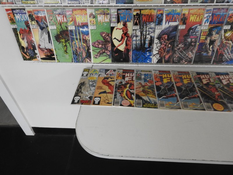 Huge Lot 140+ Comics W/ Wolverine, Dr. Strange, Punisher+ Avg Fine+ Condition!