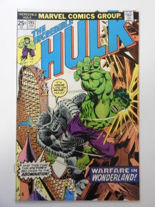 The Incredible Hulk #195 (1976) VF+ Condition! MVS intact!