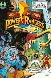 Mighty Morphin Power Rangers (Saban's, 2nd Series) #1 VF ; Hamilton