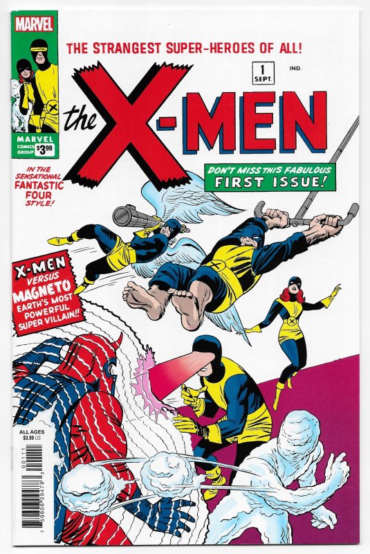 X-Men #1 Facsimile Edition (Marvel, 2019) NM | ITC357