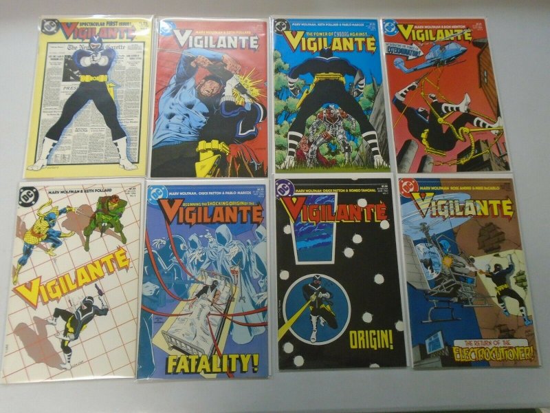 Vigilante set #1-50 + 2 annuals 8.0 VF (1983)