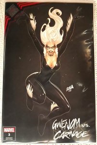 ?~GWENOM vs. CARNAGE #3~?~REG & NAKAYAMA TRADE/BLACK/WHITE VIRGIN VARIANTS~?