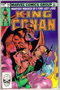 Conan the King #14 (1980) - 9.0 VF/NM *Kings of Fire and Darkness*