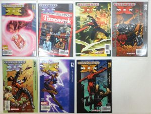 Ultimate X-Men Lot 7 #14, 15, 21, 24, 32, 37, 43 2002 Marvel 1st Print Comics