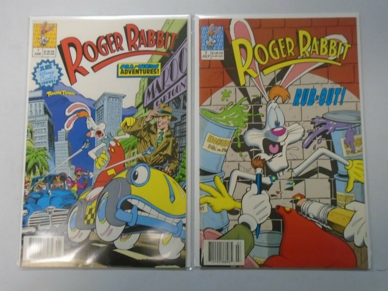 Roger Rabbit #1+2 6.0 FN (1990)