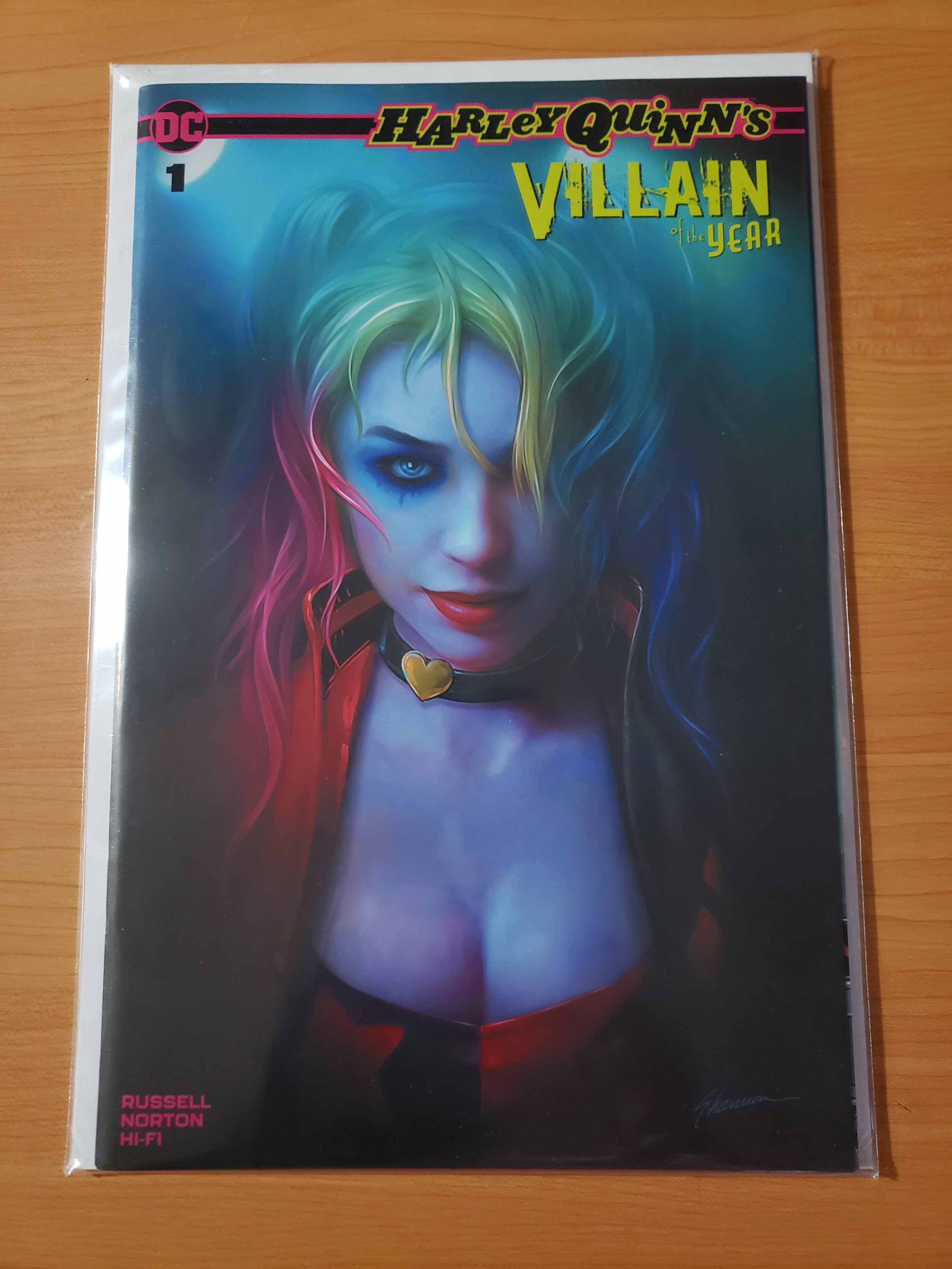 Sexxy Harley Quinn Villain Of The Year 1 Shannon Maer Variant Comic Books Modern Age Dc 