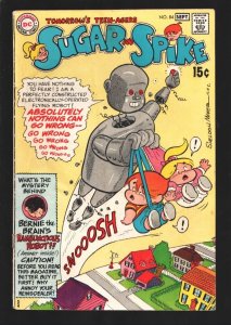 Sugar and Spike #84 1967-DC-Sheldon Mayer art-paper dolls-Superman cameo-robo...