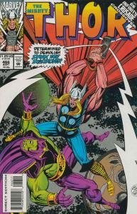 Thor #466 FN ; Marvel | Infinity Crusade Drax the Destroyer