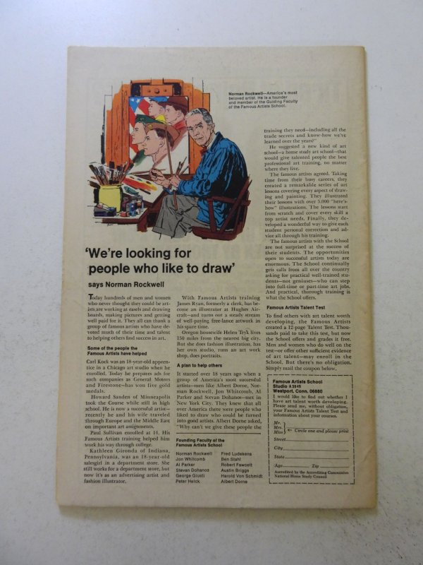 The Avengers #60 (1969) FN condition stain front cover