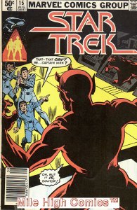 STAR TREK  (1980 Series)  (MARVEL) #15 NEWSSTAND Very Fine Comics Book