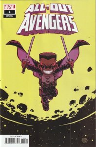 All Out Avengers # 1 Skottie Young Variant NM Marvel 2022 [K2}