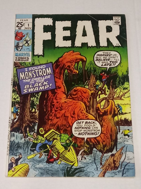 Fear#1 (VG/F) Classic Marvel Horror Stories Jack Kirby Steve Ditko ID#33A