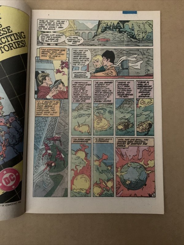 DC Comics TEEN TITANS SPOTLIGHT on JERICHO No.4 (Nov 1986) Boarded & Bagged 