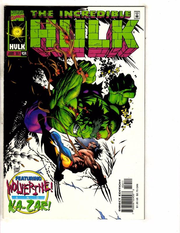 10 Incredible Hulk Marvel Comics # 450 451 452 453 454 455 456 457 458 459 TW47