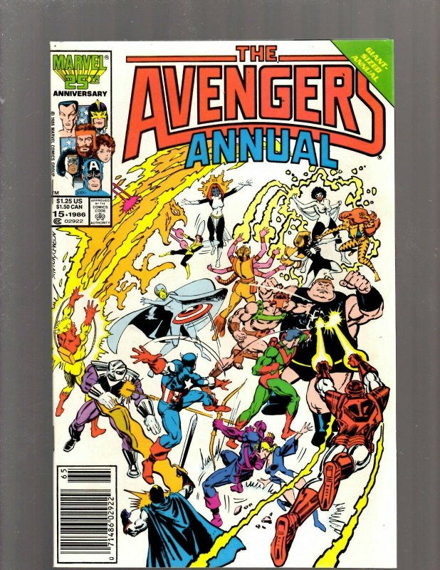 Lot of 9 The Avengers Marvel Comics #297 299 300 301 302 Annual #13 15 16 17 GB2