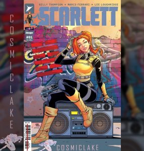 SCARLETT #1 LAURA BRAGA EXCLUSIVE BOOMBOX VARIANT LTD 1000 G.I JOE PRE 6/5 ☪