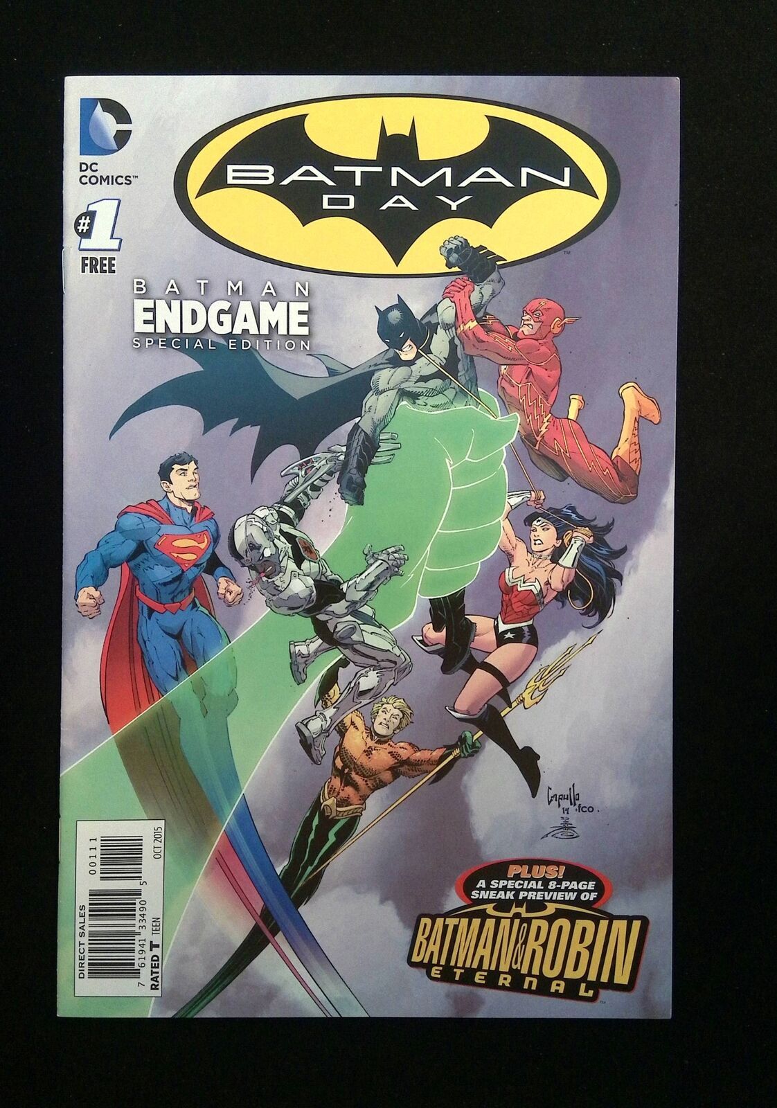 Batman Endgame Special Edition Batman Day #1 Dc Comics 2015 Vf+ | Comic  Books - Modern Age, DC Comics, Batman, Superhero / HipComic